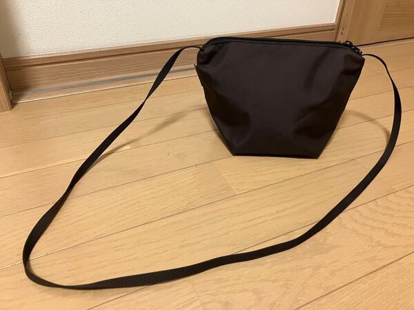 エルベシャプリエ2885nモカミニポシェットショルダーバッグ Herve Chapelier