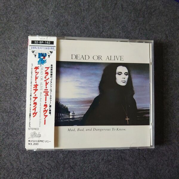 国内盤 デッド・オア・アライヴ CD 洋楽/ブランド・ニュー・ラヴァー 税表記なし初盤 帯付き