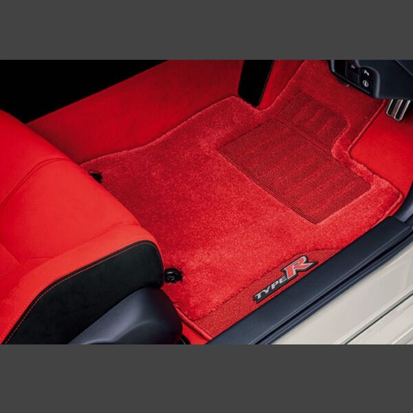 ホンダ純正 シビックタイプR FL5 フロアマット プレミアムタイプ レッド ディーラーオプション CIVIC HONDA