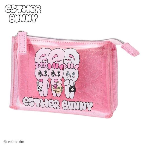 エスターバニー PLAZA先行 Esther Bunny エスターバニー 3ポケットポーチ ミニサイズ 新品