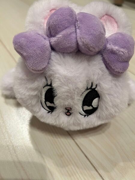 エスターバニー PLAZA限定 寝そべりペンケース ぬいぐるみペンポーチ 新品 ラベンダー