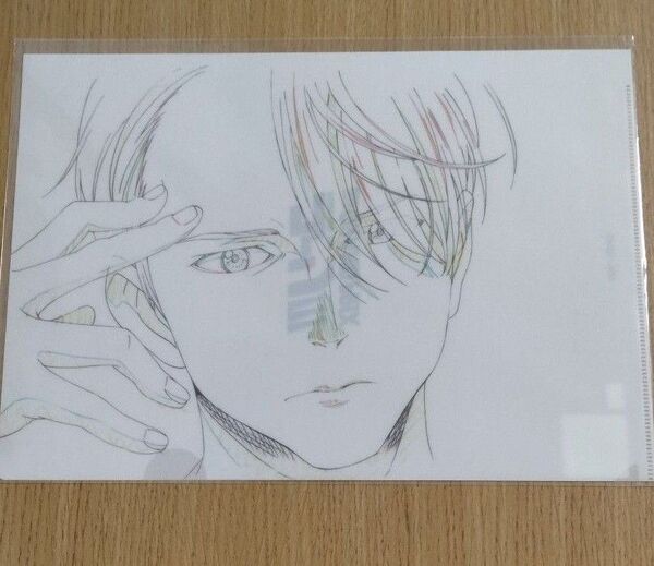 ユーリ!!! on ICE GRAND PRIX 原画展 クリアファイル ヴィクトル 1点 MAPPA ▲ちょっと難あり▲
