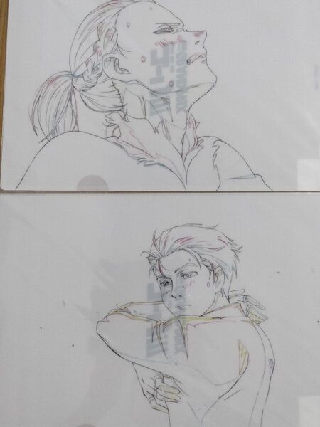 ユーリ!!! on ICE GRAND PRIX 原画展 クリアファイル 勇利 ユーリ 2点 MAPPA