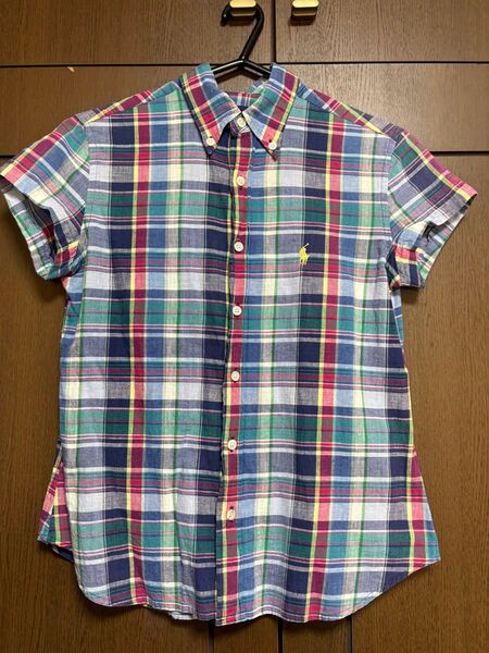 Ralph Lauren 半袖シャツ チェック柄 マルチカラー Sサイズ