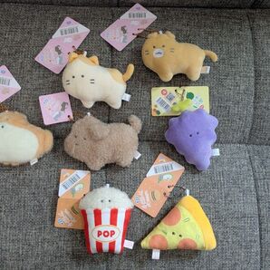 【値下げしました】つぶらな瞳のファーストフード 八百屋 犬と猫 7種セット