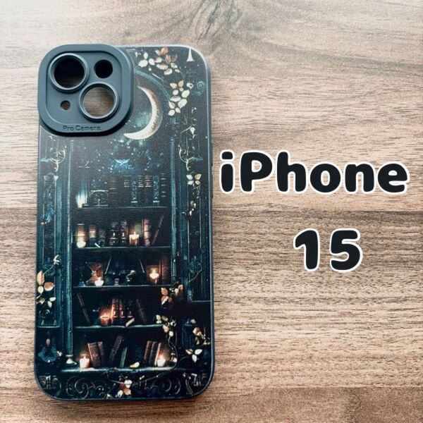 iPhone15ケース|スマホケース 夜空 魔法系 ダークファンタジー 耐衝撃 軽量 大人可愛い 韓国 おしゃれ 可愛い