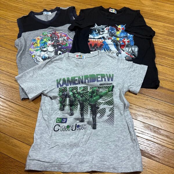 仮面ライダー Tシャツ 3枚セット 120cm