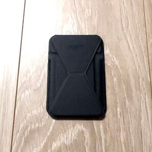 【美品】MOFT耐久強化版 MagSafe スマホスタンド ジェットブラック