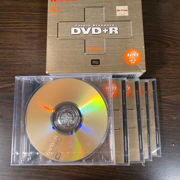 R ICOH リコー DVD+R 5枚セット 4.7GB 120分