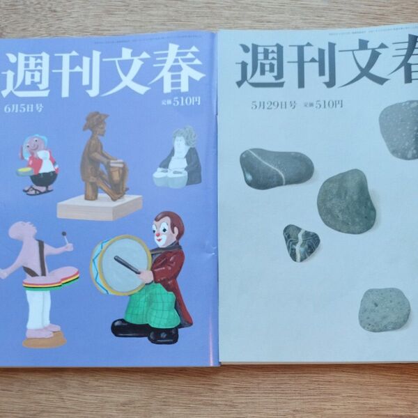 週刊文春 2025年6月5日号 5月29日号(文藝春秋)2冊 菊池日菜子 玉城ティナ