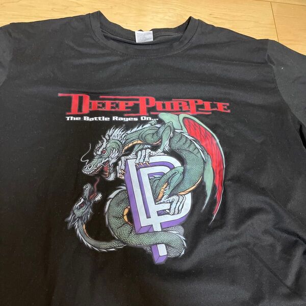 ディープパープル 紫の聖戦 deep purple バンドTシャツ リッチーブラックモア