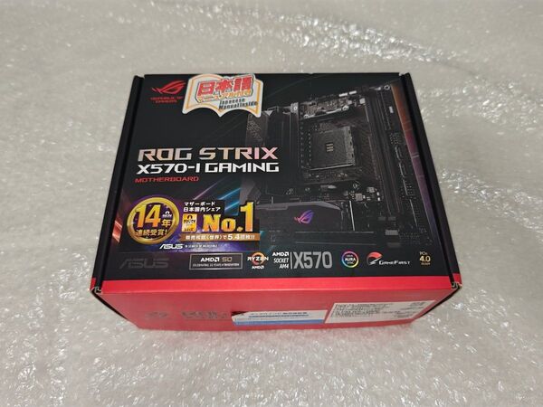 美品 ASUS ROG STRIX X570-I GAMING 最新BIOS更新済み mini-itx マザーボード