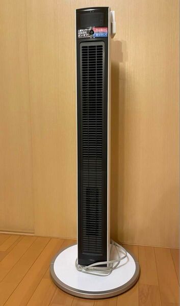 【今だけ新品電池付き】即購入可 KOIZUMI ホット&クール ハイタワーファン リモコン付き 扇風機 送風機 ファンヒーター