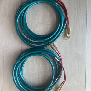 ortofon 8N単結晶OFCスピーカーケーブル+ナカミチ Yプラグ 3m バナナ→Yプラグ 左右セット 送料込