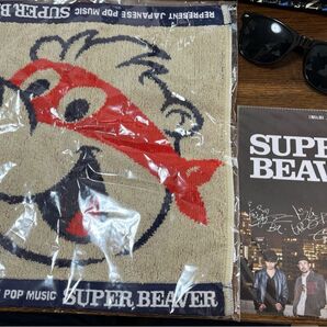 SUPER BEAVER ハンドタオル NOiD サングラス レアサイン入りクリーナー