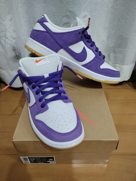 Nike Sb Dunk Low Pro ISO Orange Label "Court Purple Gum 28.5cm