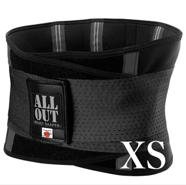 ALLOUT ウエストシェイパー シェイプアップベルト メンズ レディースXS
