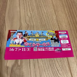 さくらサーカス 特別招待券 10枚