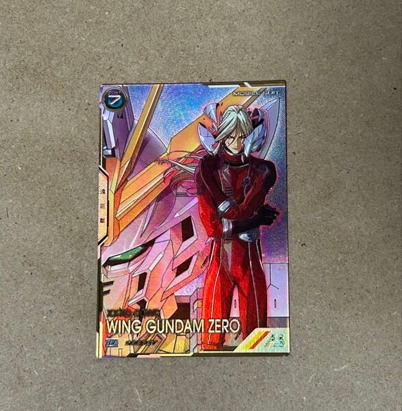 機動戦士ガンダム アーセナルベース ウイングガンダムゼロ シークレット UT02-018 SEC