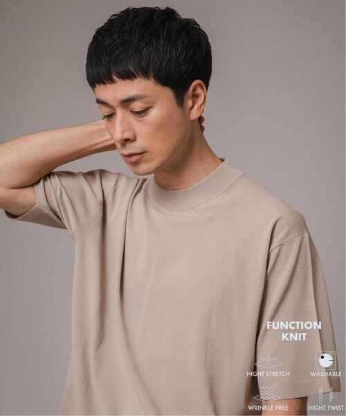 【新品未使用タグ付き】エディフィスモックネックTシャツ
