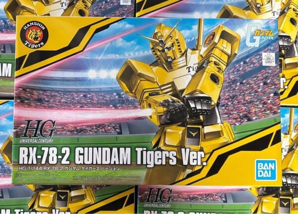新品未開封 阪神タイガース ガンダム コラボ ガンプラ 非売品 入場者特典 RX-78-2 40周年記念
