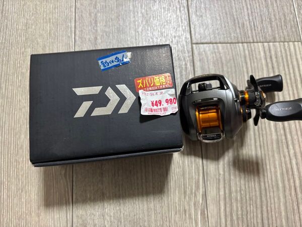 使用3回 ダイワ STEEZ SV TW 6.3R ベイトリール