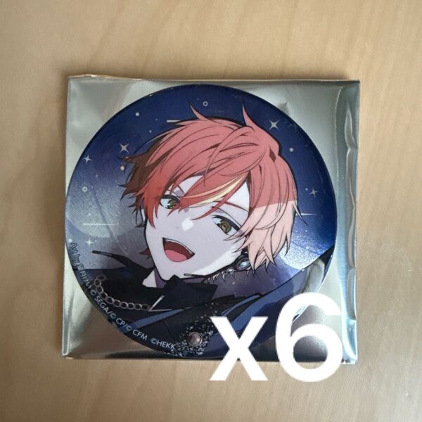 プロセカ 東雲彰人 メタリック缶バッジ あんスタ コラボ コネライ x6