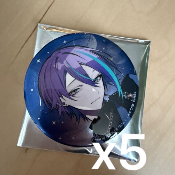 プロセカ 神代類 メタリック缶バッジ あんスタ コラボ コネライ