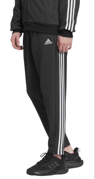 adidas アディダス スポーツウェア ジャージ ロングパンツ トラックパンツ セットアップ AEROREADY グレー
