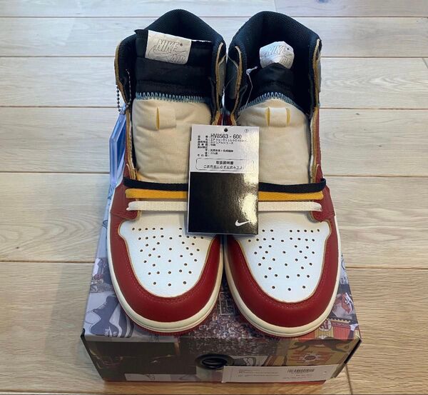 UNION × Nike Air Jordan 1 Retro High OG "Chicago/Shadow" 26cm