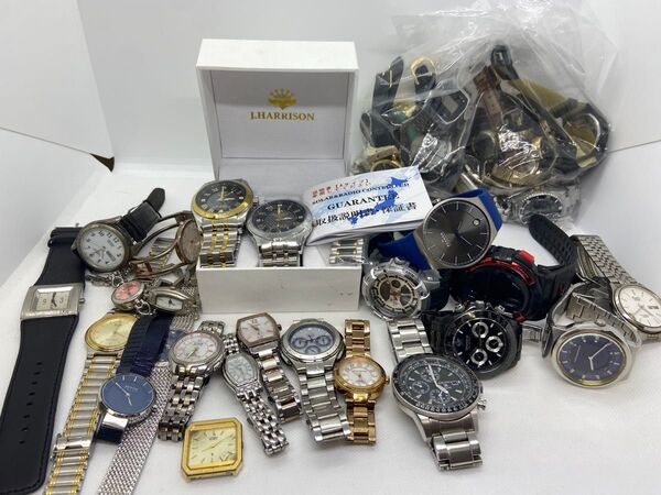 腕時計 まとめ セイコー Xソーラー CITIZEN XC エコドライブ SEIKO ソーラー マロウジェラルド ジャンク扱い