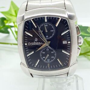 Orobianco オロビアンコ クロノグラフ メンズ腕時計 OR-0203 QZ 電池交換済み
