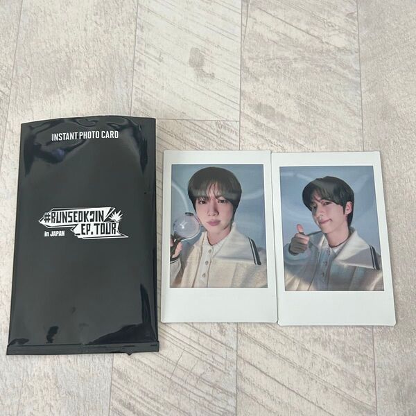BTS RUNSEOKJIN_EP.TOUR in JAPAN ランダムチェキ 2枚