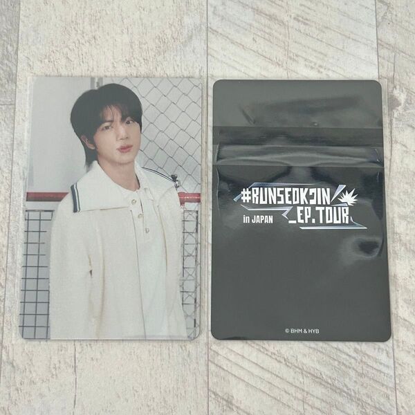 BTS ジン RUNSEOKJIN in JAPAN Tシャツトレカ