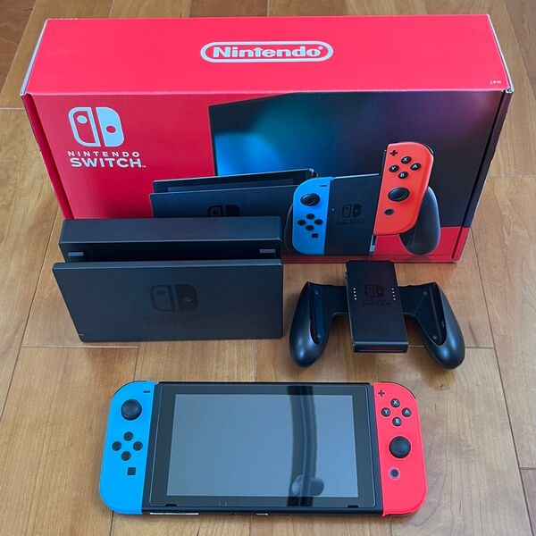 任天堂 Nintendo 任天堂 Switch スイッチ 本体 セット ネオンブルー/ネオンレッド HAC-001