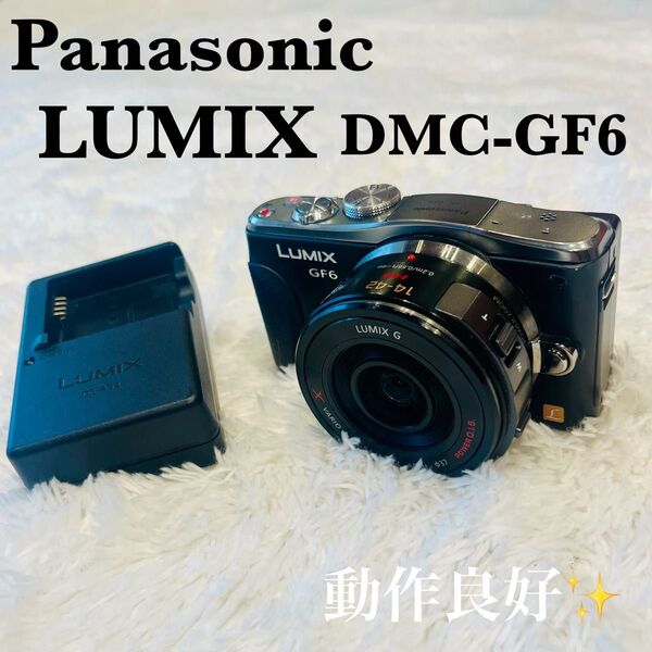 Panasonic LUMIX DMC-GF6 ミラーレス一眼カメラ レンズ