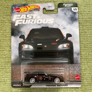 ホットウィールHot Wheels ワイルドスピードプレミアム FAST&FURIOUS ホンダ S2000 GRK60 ブラック