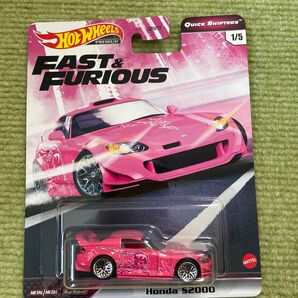 HotWheelsPremium ホットウィール ワイルドスピード Honda S2000 ピンク 未使用未開封品