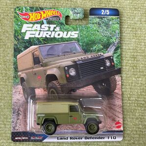 HotWheels Premium ホットウィール ワイルドスピード ランドローバー ディフェンダー110 未使用未開封品