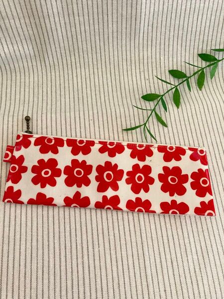 ペンケース ハンドメイド ペンポーチ ポーチ ファスナーポーチ 歯ブラシケース 手作り ラミネート ビニールポーチ