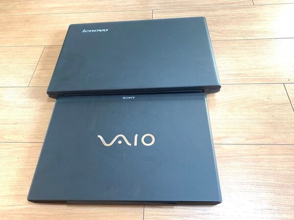 2台セット Lenovo SONY ノートパソコン ブラック ジャンク
