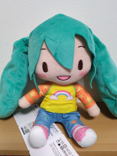 初音ミク × オシャレ魔女 ラブ and ベリー ふわぷち M ぬいぐるみ