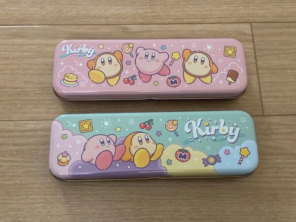 星のカービィ 缶のみ 2個セット ペンケース