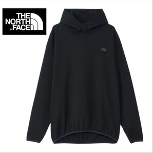 【美品】THENORTHFACE ノースフェイス ワッフルパーカー S ブラック ユニセックス パーカー