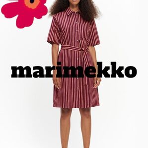 【新品未使用】marimekko マリメッコ Piccolo柄 ピッコロ柄 ワンピース 34