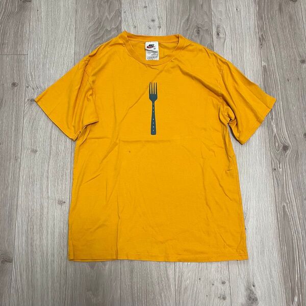 Vtg 90's T-shirt Nike ACG FORK "EAT DIRT" Tシャツ ナイキ M