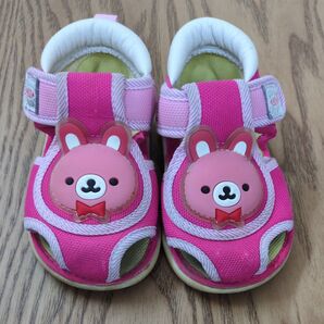 ベビーサンダル ピンク 13.0cm 女の子
