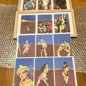 【050】ジョジョの奇妙な冒険 「裏切り者は常にいる」【ポスター×4+額2枚セット!】