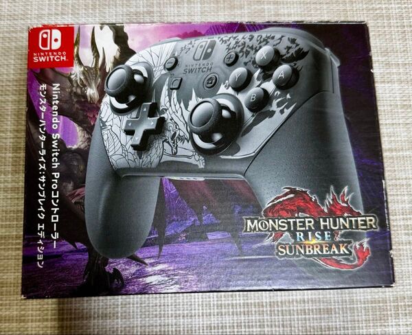 Switch Proコントローラー モンスターハンターライズ サンブレイク