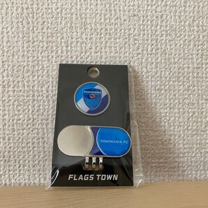 横浜FC ゴルフマーカー グリーンフォークセット未使用 未開封 HAMABLUE 三ツ沢 フリエ サッカー Jリーグ コレクション